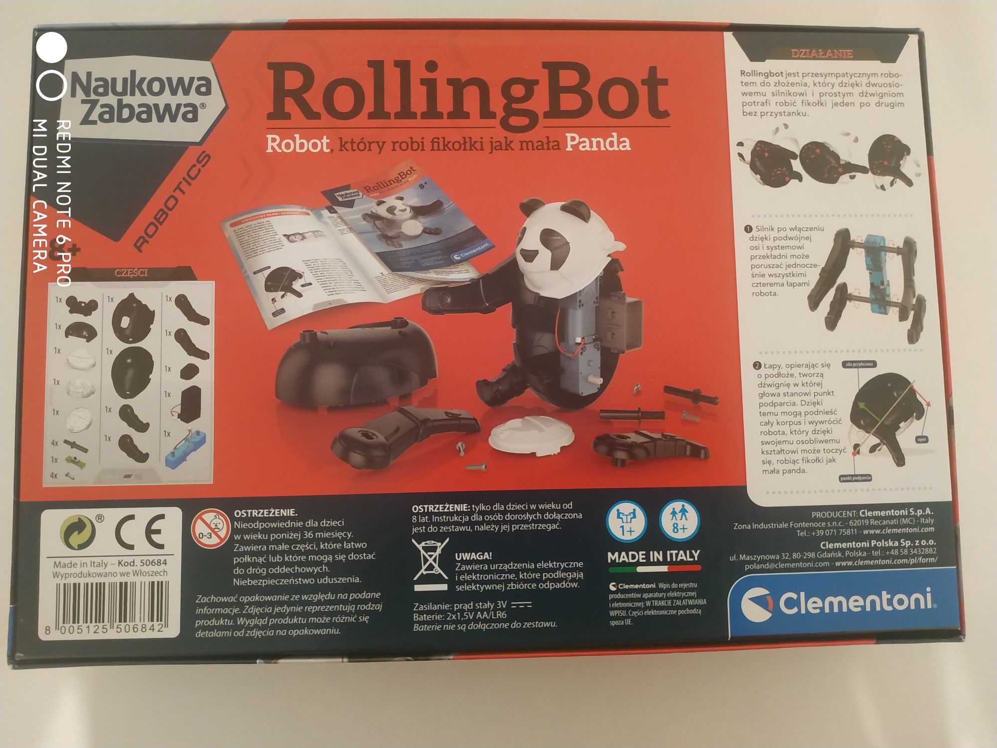 Robot Panda RollingBot