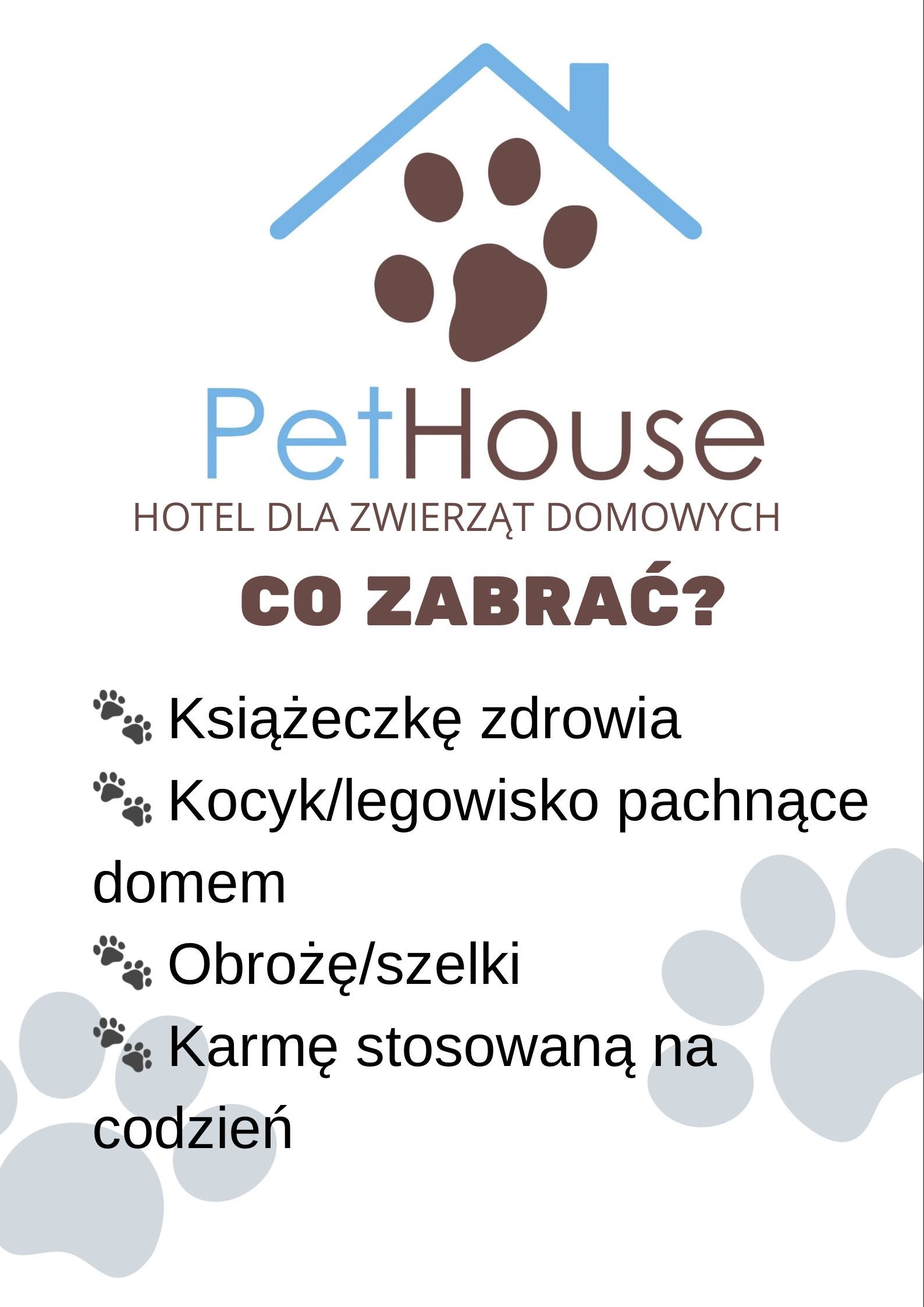 Hotel dla zwierząt domowych, psów i kotów  PETHOUSE