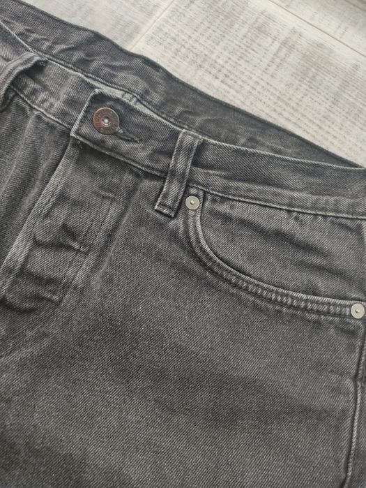 Джинси чорні на підлітка 31/32 S/M