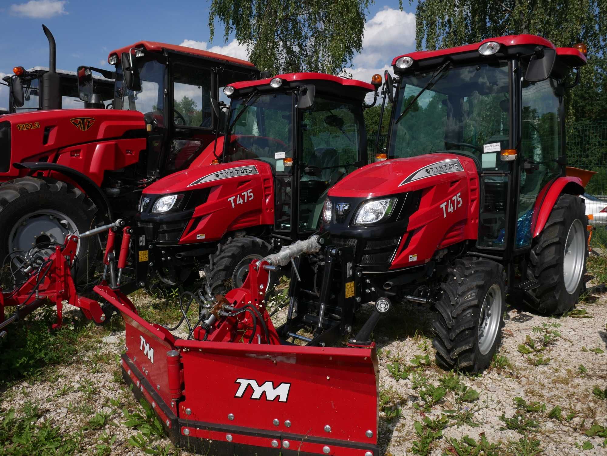 TYM Zestaw komunalny zimowy Pług odśnieżny 1,8 strzałka Na TUZ