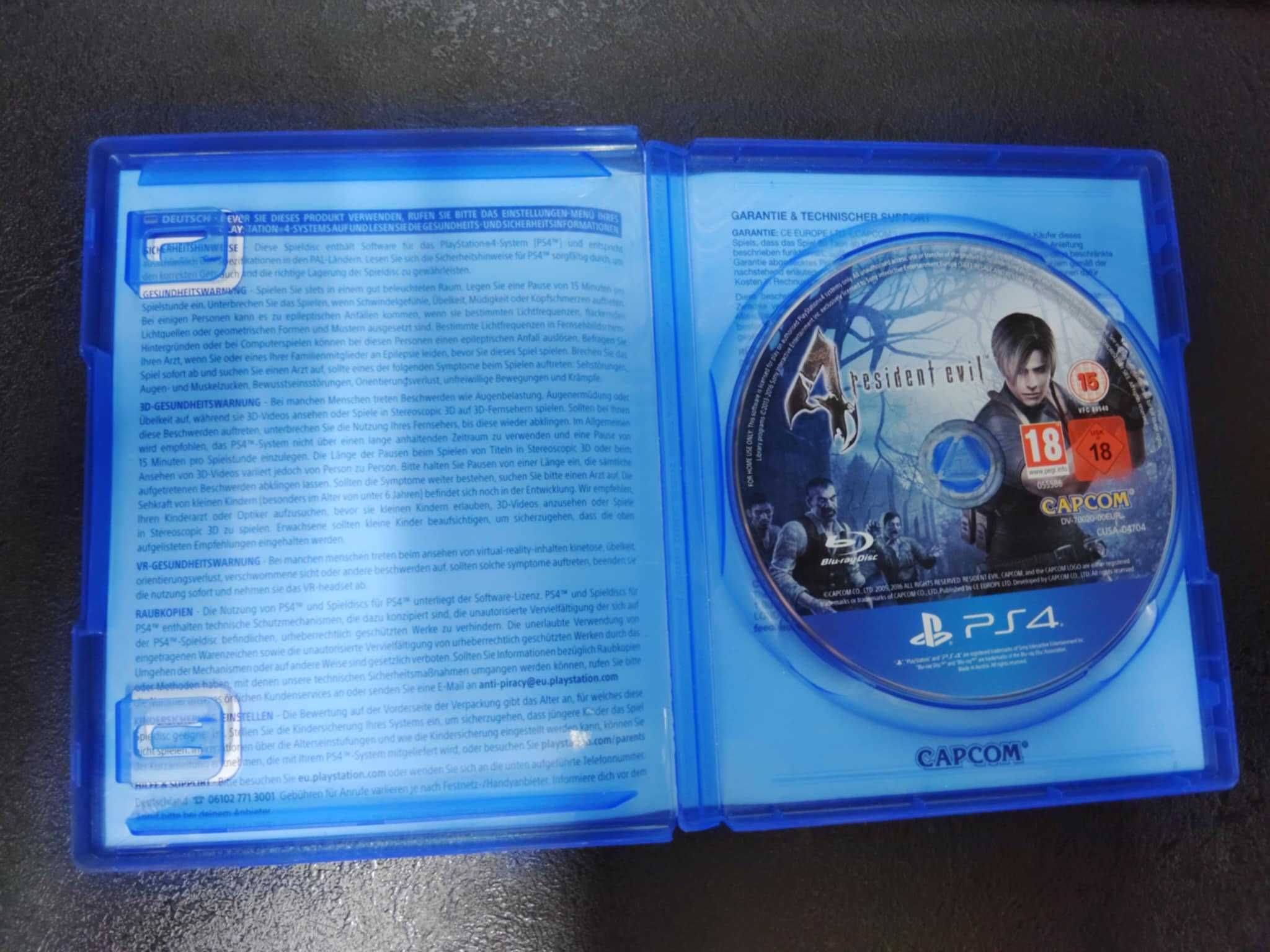 Resident Evil 4 PS4 gra TYLKO po Angielsku