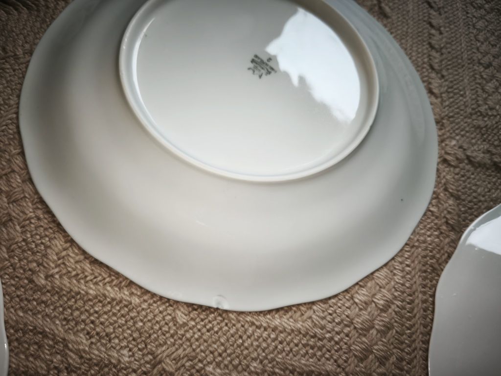 Talerze obiadowe porcelana Karolina