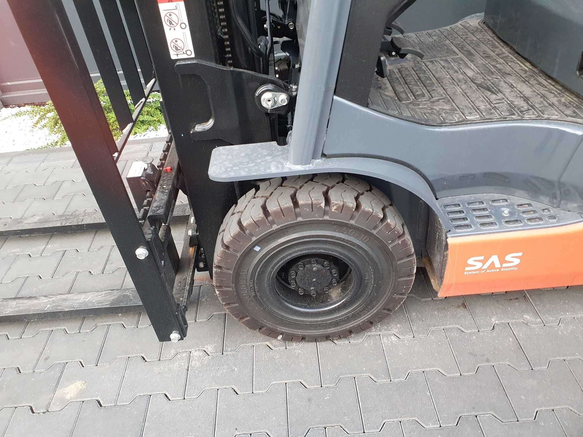 Wózek TOYOTA 8FGF15 Triplex LPG Wolny SKok  8FGF18 8FG20 Nowy widlak