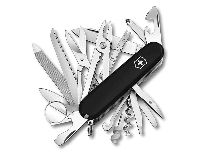 Scyzoryk Victorinox Swiss Champ, 33 funkcje czarny