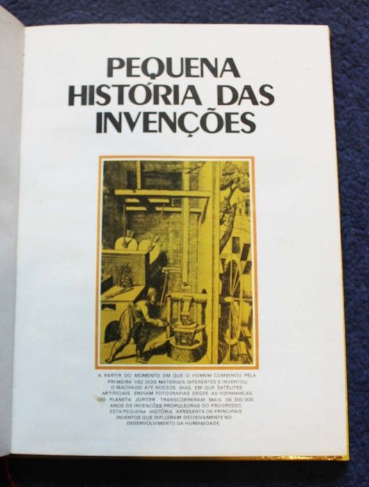 Pequena história das invenções (COMO NOVO)