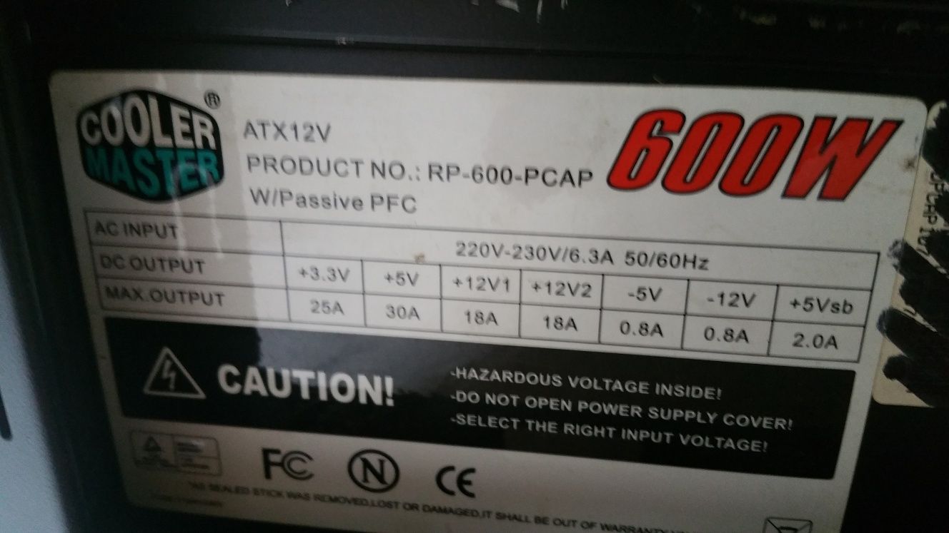 PC i5 4670k GTX 1070 bez dysku