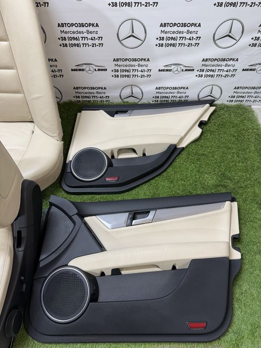 W204 салон сидіння кожа amg амг Mercedes Авторозборка