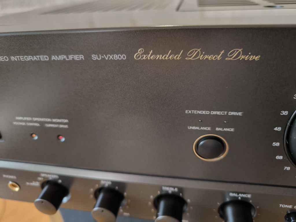 Wzmacniacz Technics SU-VX800,Stan idealny,Dual mono