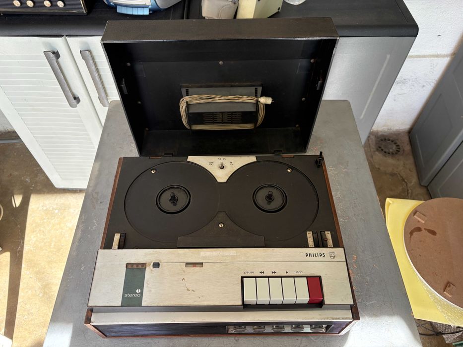 Gravador/ Rebobinador Philips ANTIGO