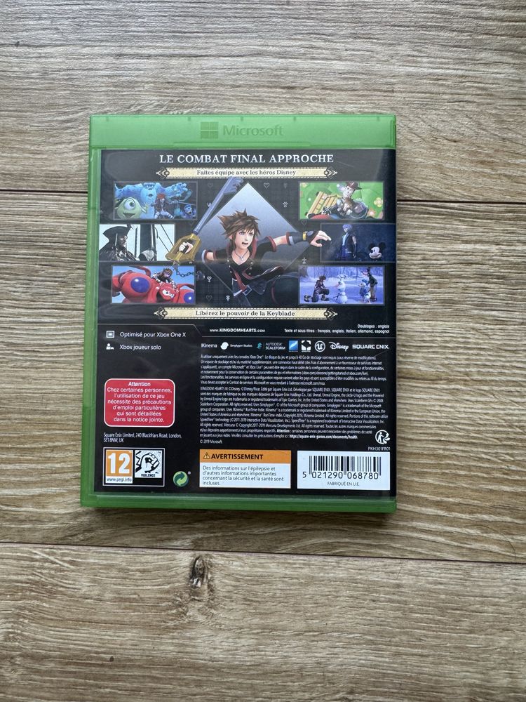 Gra Kingdom Hearts III 3 Disney Xbox One S X Xbox Series X