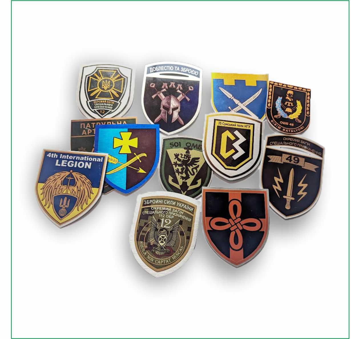 Відзнаки подяка грамоти шеврони ЗСУ.  Подяки волонтерам від ЗСУ
