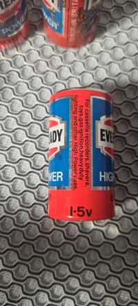 [3] Sześć zabytkowych baterii Ever Ready 1,5 V, HPII High Power, lata