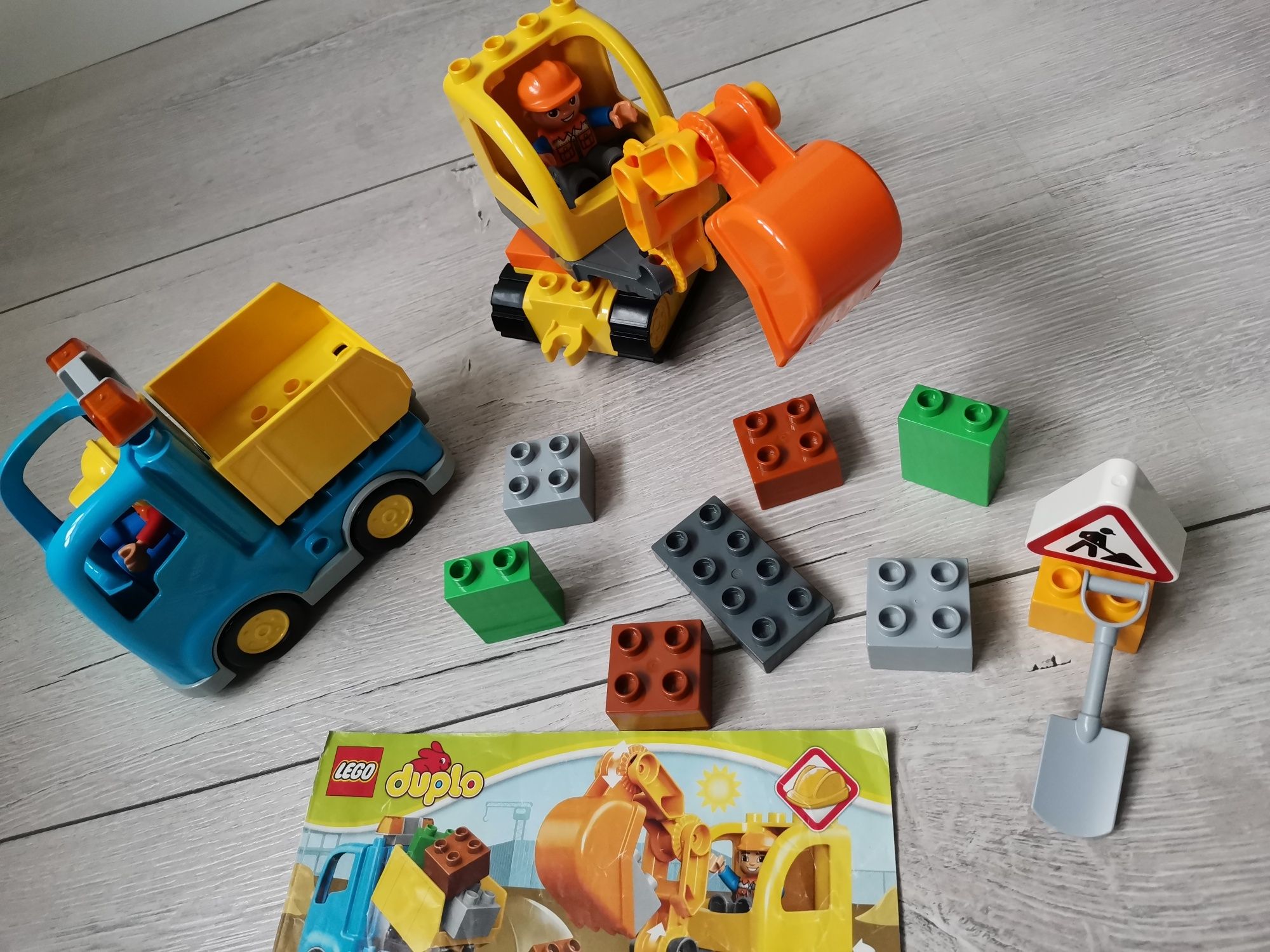 Lego Duplo 10812 ciężarówka i koparka