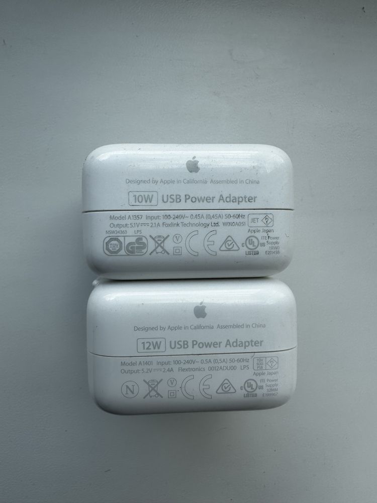 Apple Power Adapter: 10W,12W (A1401, A1357) - найкраща ціна