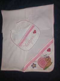 Conjunto de bebe ponto cruz