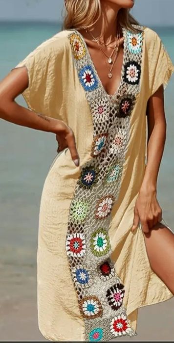 Letnia plażowa sukienka