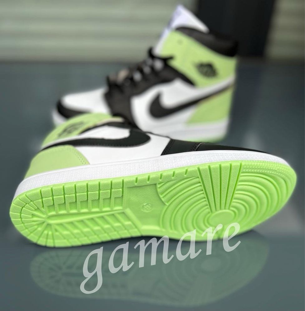 Nike Jordan 36-41 damskie sneakersy nowe czarne zielone białe