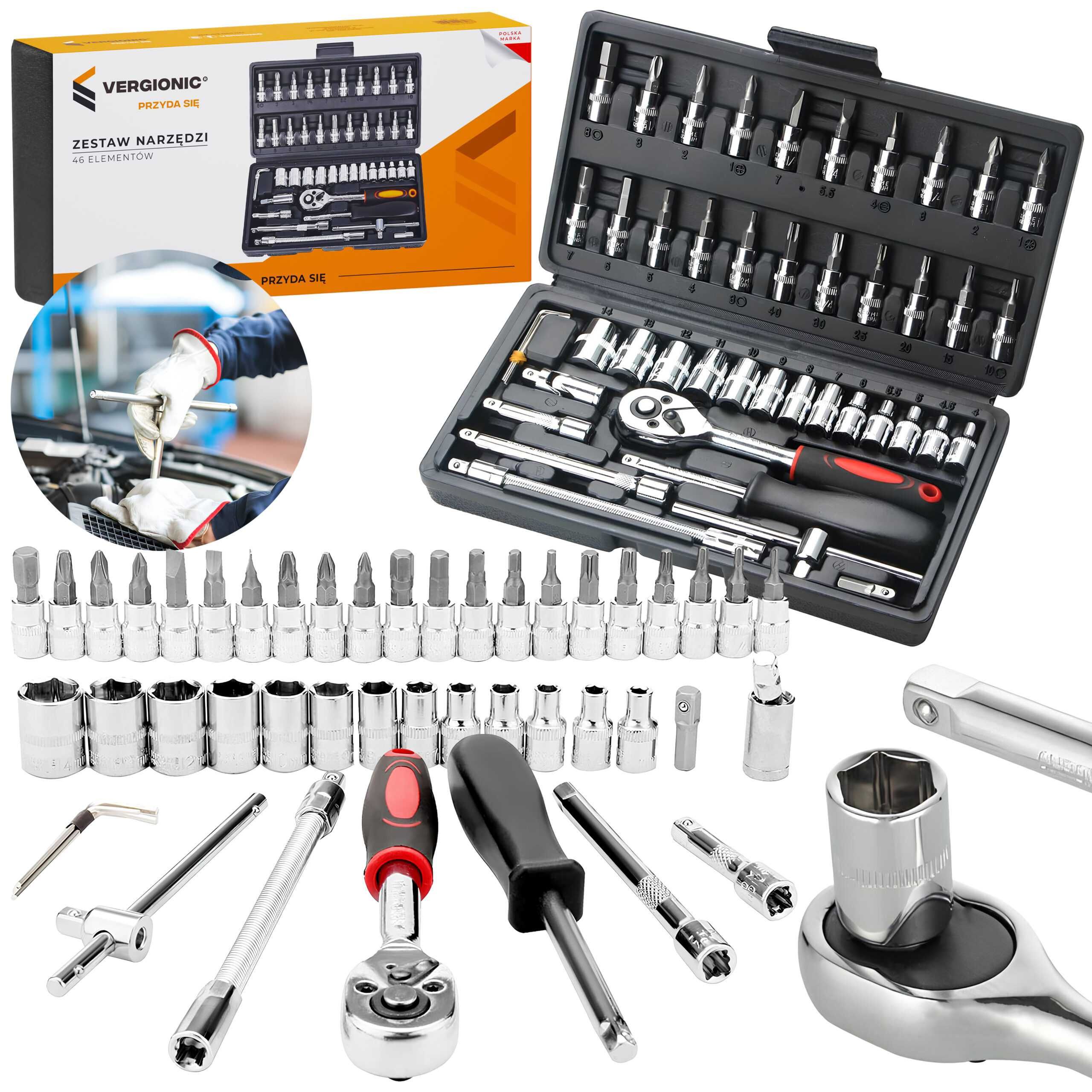 klucze nasadowe, torx, grzechotka, TORX, imbusy, bity