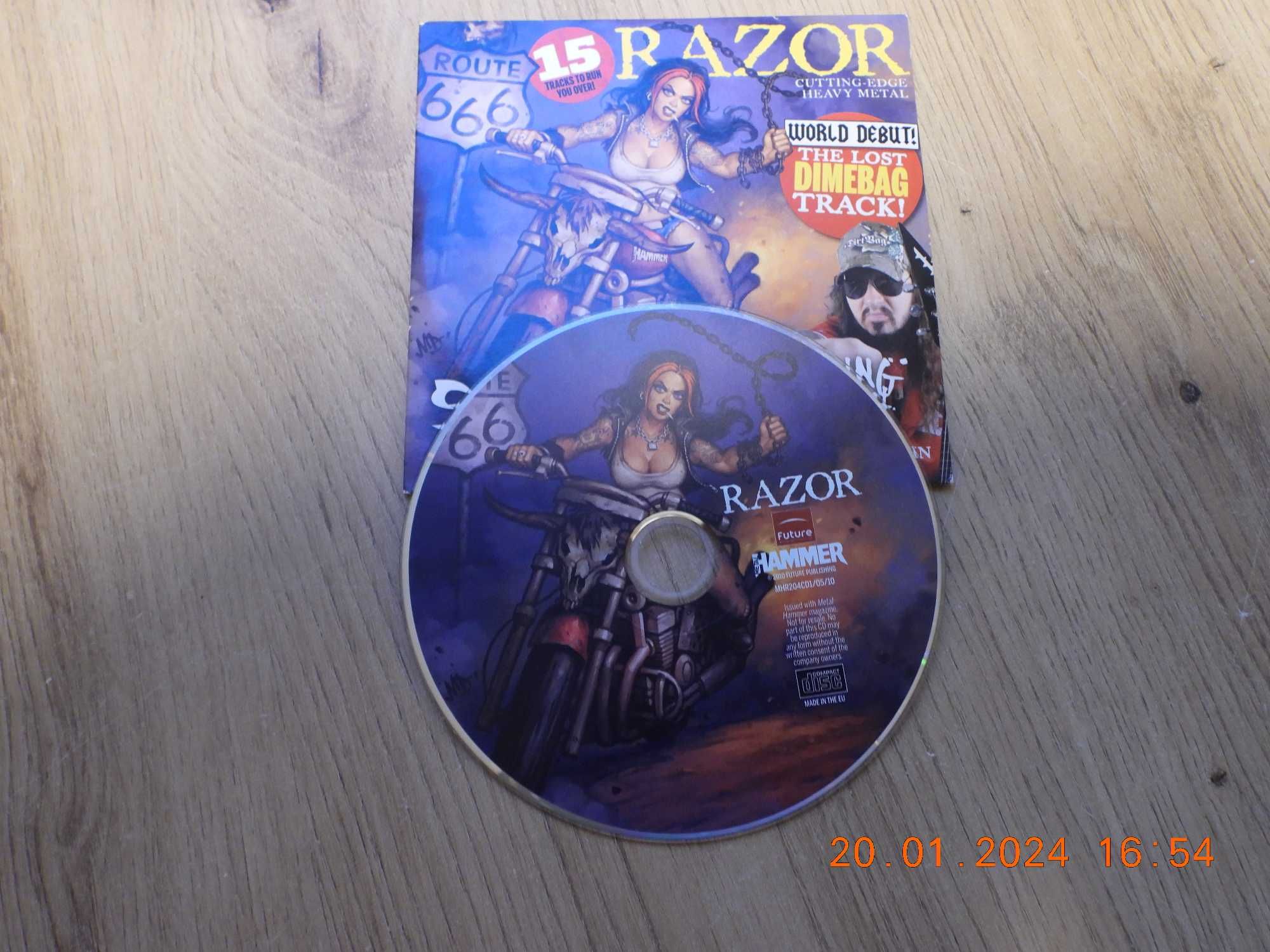Razor - Issue 204  ( Hammer)   - płyta CD