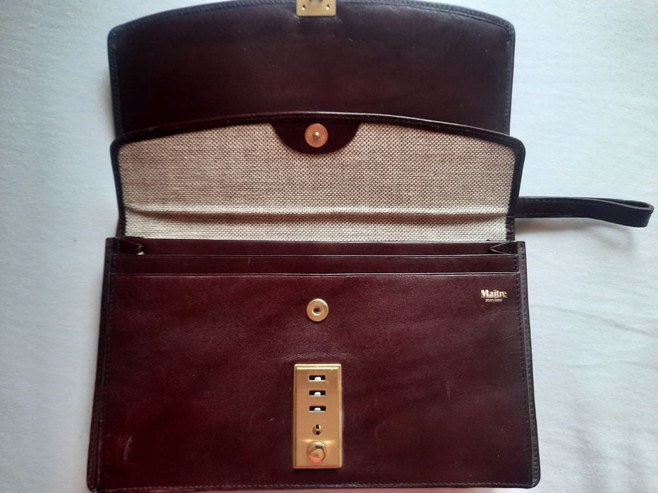 Męska saszetka ze skóry