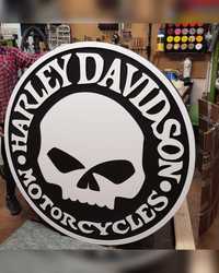 Logo Scull Harley Davidson