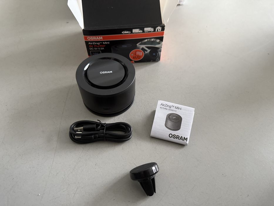 Samochodowy jonizator powietrza OSRAM AirZing Mini Air Purifier NOWY