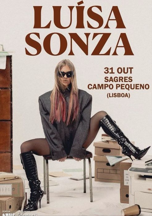 2 bilhetes Golden Circle Luísa Sonza-31/10