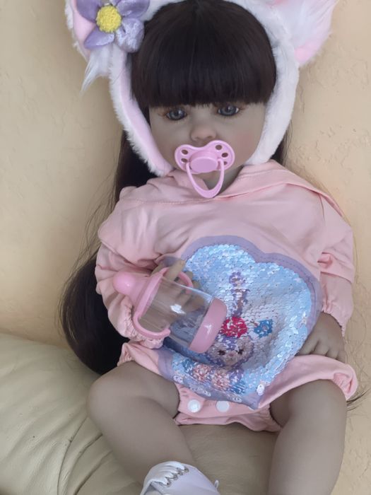 Лялька реборн вінілова , пупс Reborn вініловий