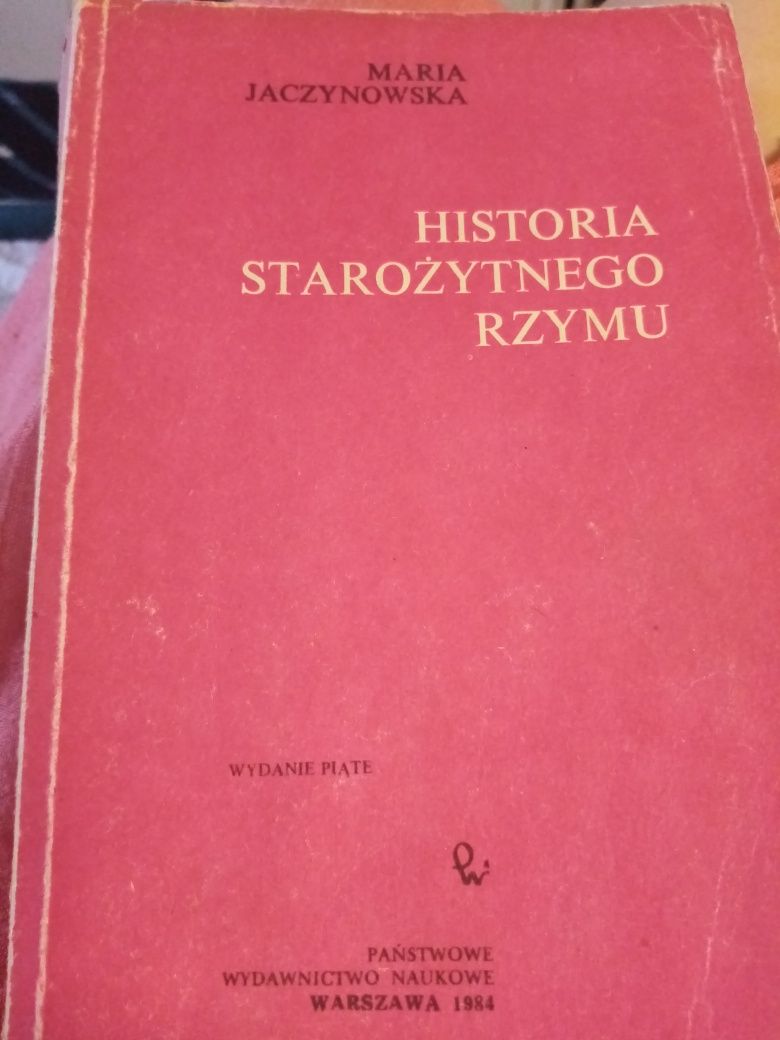 Maria Jaczynowska-Historia Starożytnego Rzymu