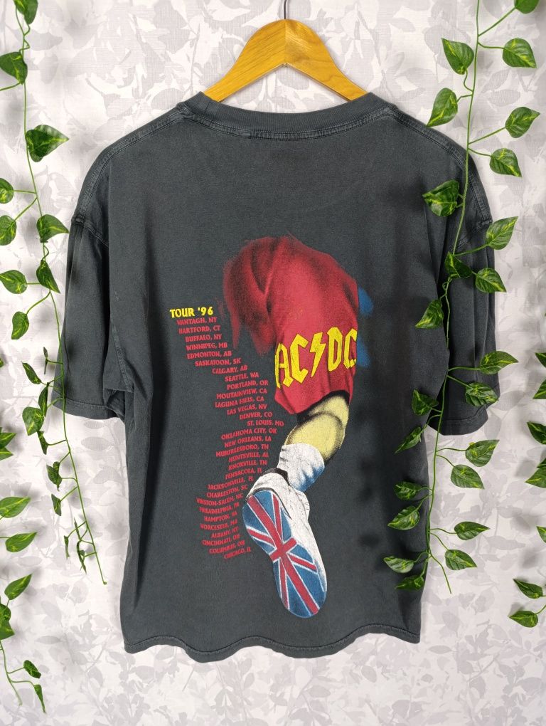 Koszulka AC/DC Tour '96 M Szara