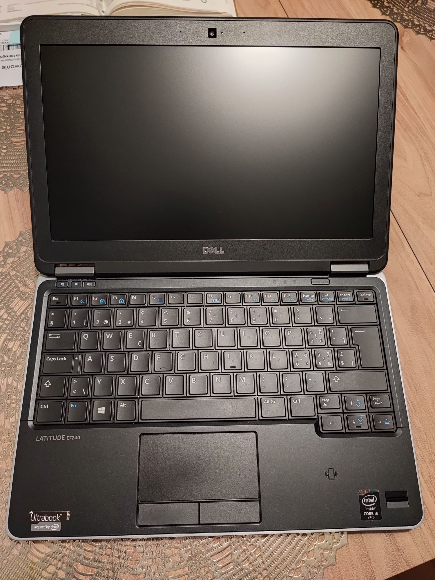 Dell Latitude E7240 12,5" i5/8Gb RAM/256GB czytnik linii papilarnych