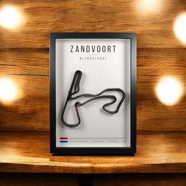 Об'ємна Рамка з 3D Трасою Zandvoort Зандворт 32x23x3 F1 Netherlands GP