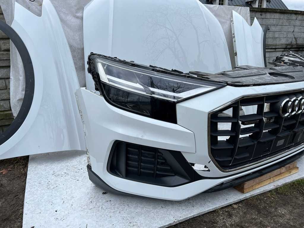 Audi Q8 4M Бампер б/у в зборі запчастини оригінал laser led s-line