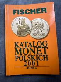 Katalog Monet Polskich Fisher 2001 XX i XIX 2001