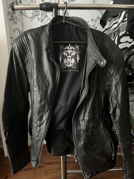 Чоловіча шкіряна куртка,натуральна шкіра