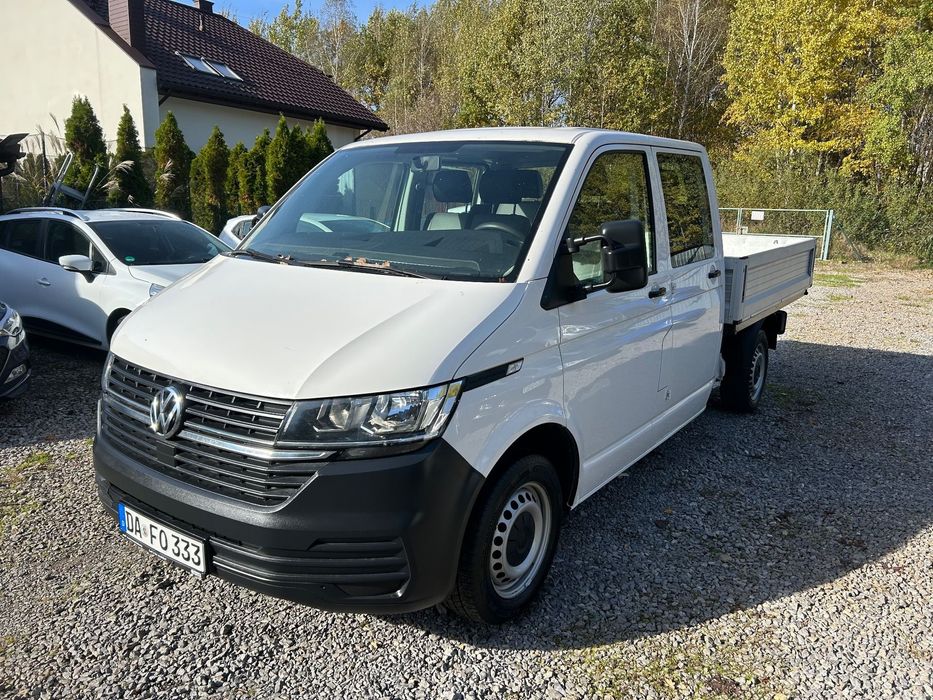 Volkswagen transporter T6  2.0TDI 150KM Brygadówka, skrzynia, klimatyzacja