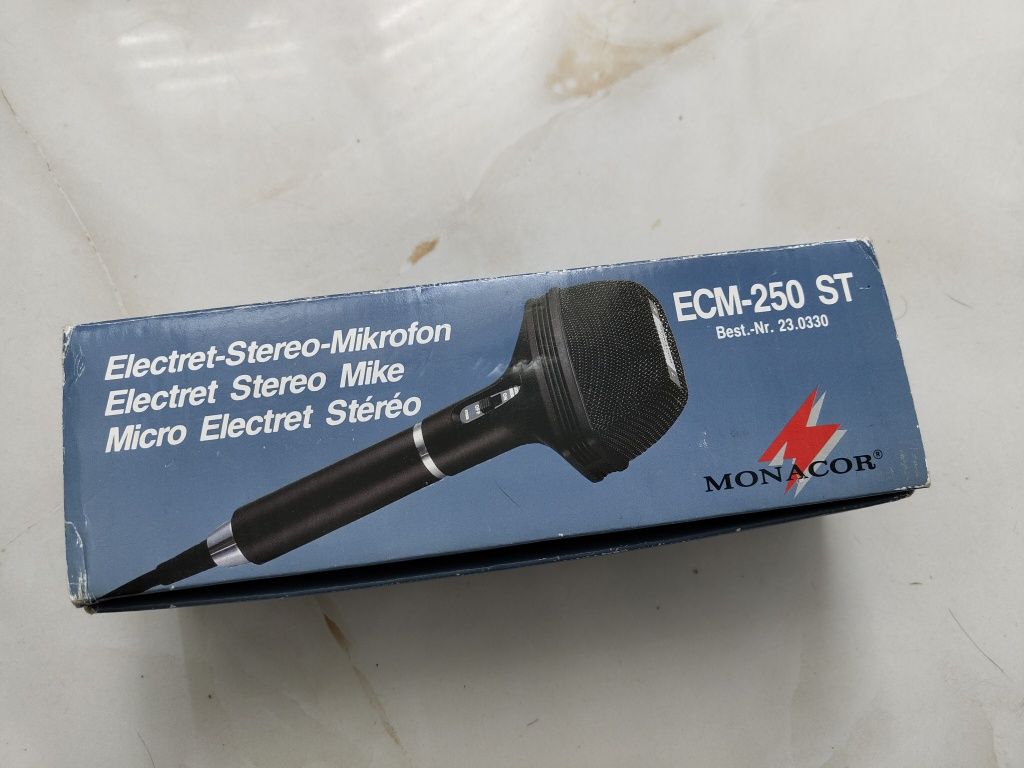Nowy mikrofon firmy MONACOR model ECM-250st