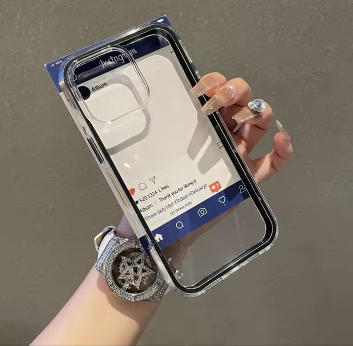 Прозорий чохол на Iphone 16pro