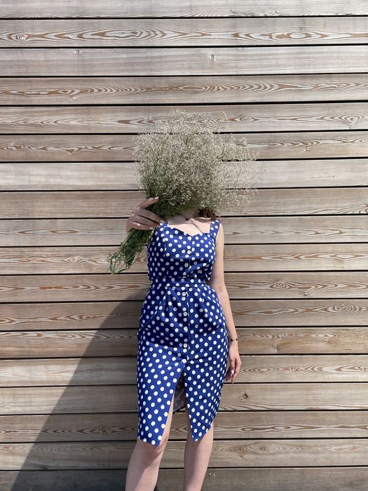 Сукня в горошок