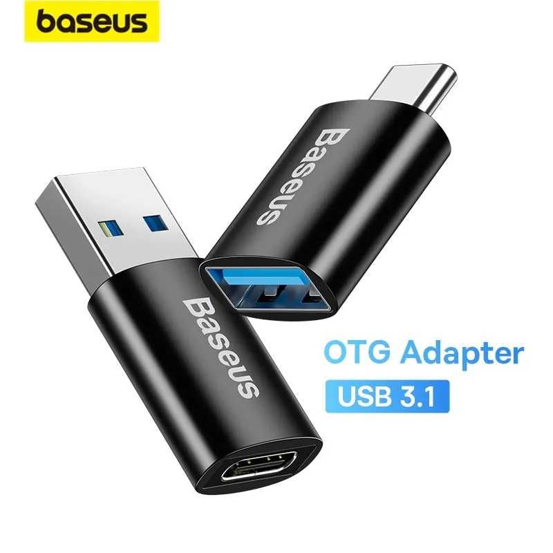 OTG адаптер, переходник USB Type-C / Type-A Baseus Ingenuity Mini