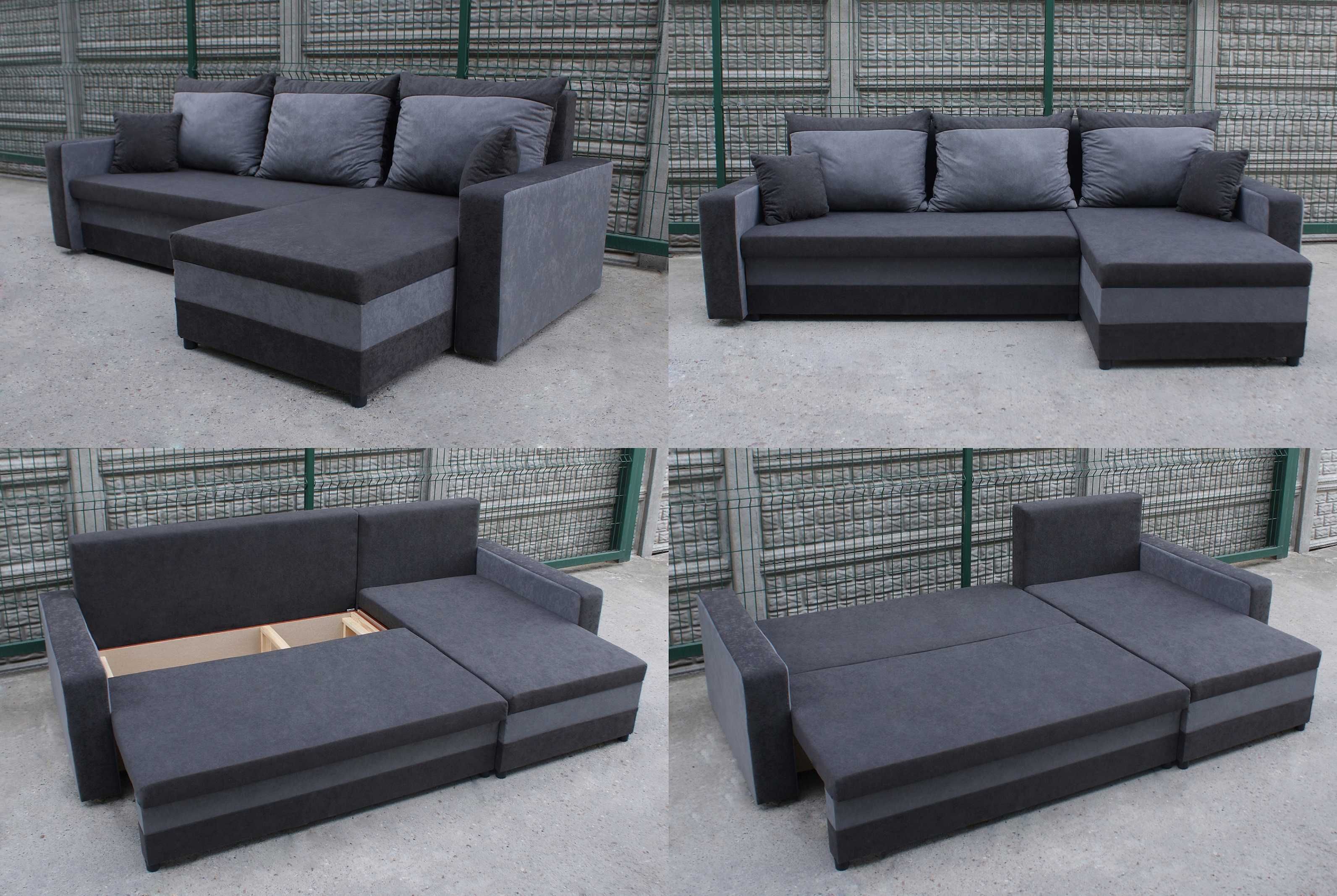 Narożnik Loft Łóżko Rogówka Sofa z funkcją spania!