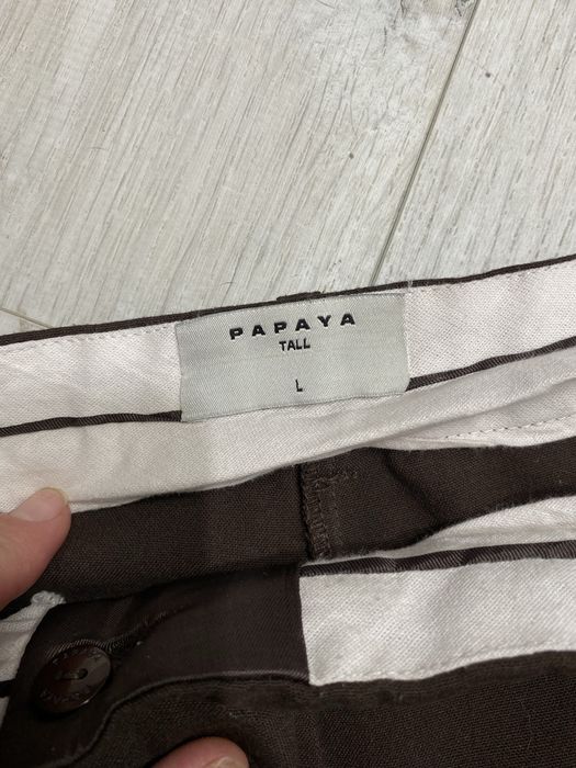 Брюки шоколадні на високий ріст