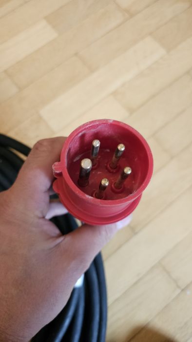 Kabel siłowy przedłużacz 16A 5x2.5 25 metrów  IP44