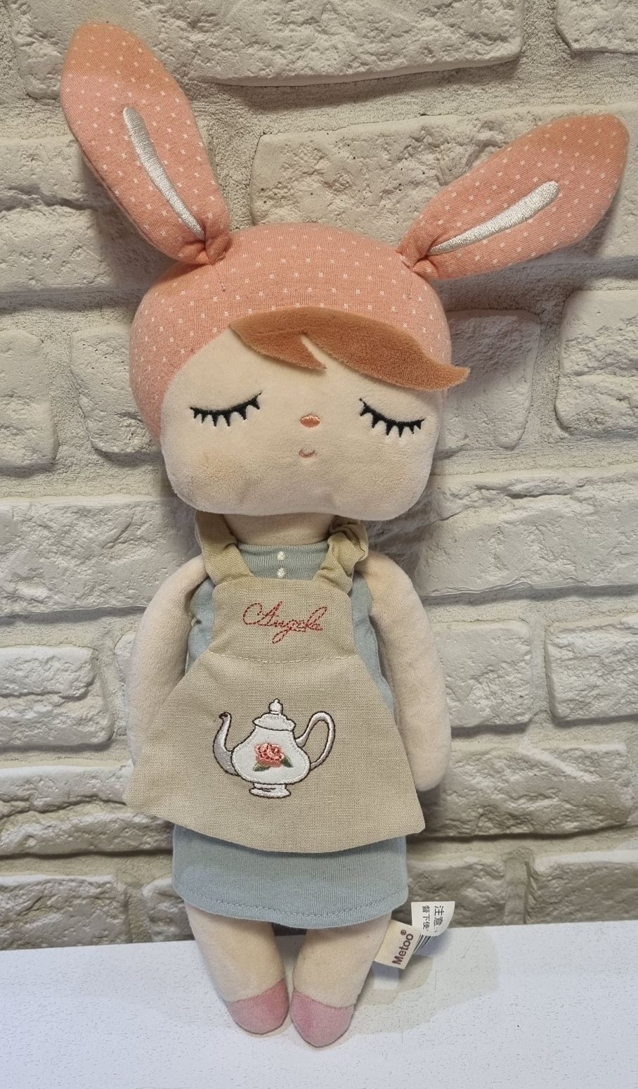 Pluszowa lalka Angela króliczek - 36 cm, marki Metoo