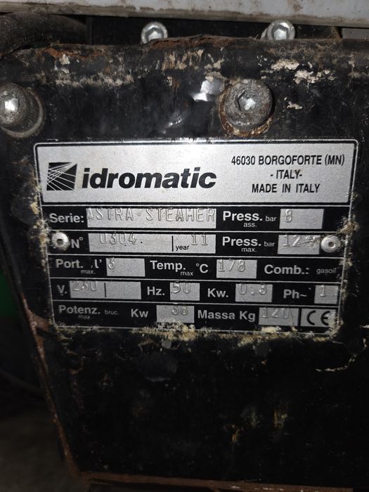 Myjka parowa Astra Streamer Idromatic 2011r