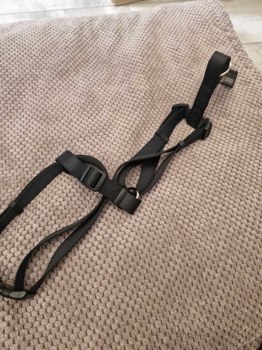 Szelki dla psa HUNTER Ecco Sport Vario Rapid, czarne - Rozmiar: S - M