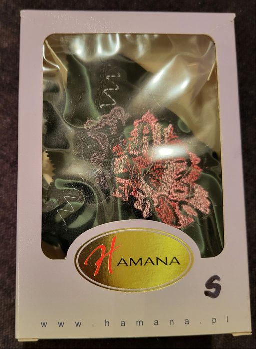 Stringi czarne rozm. S