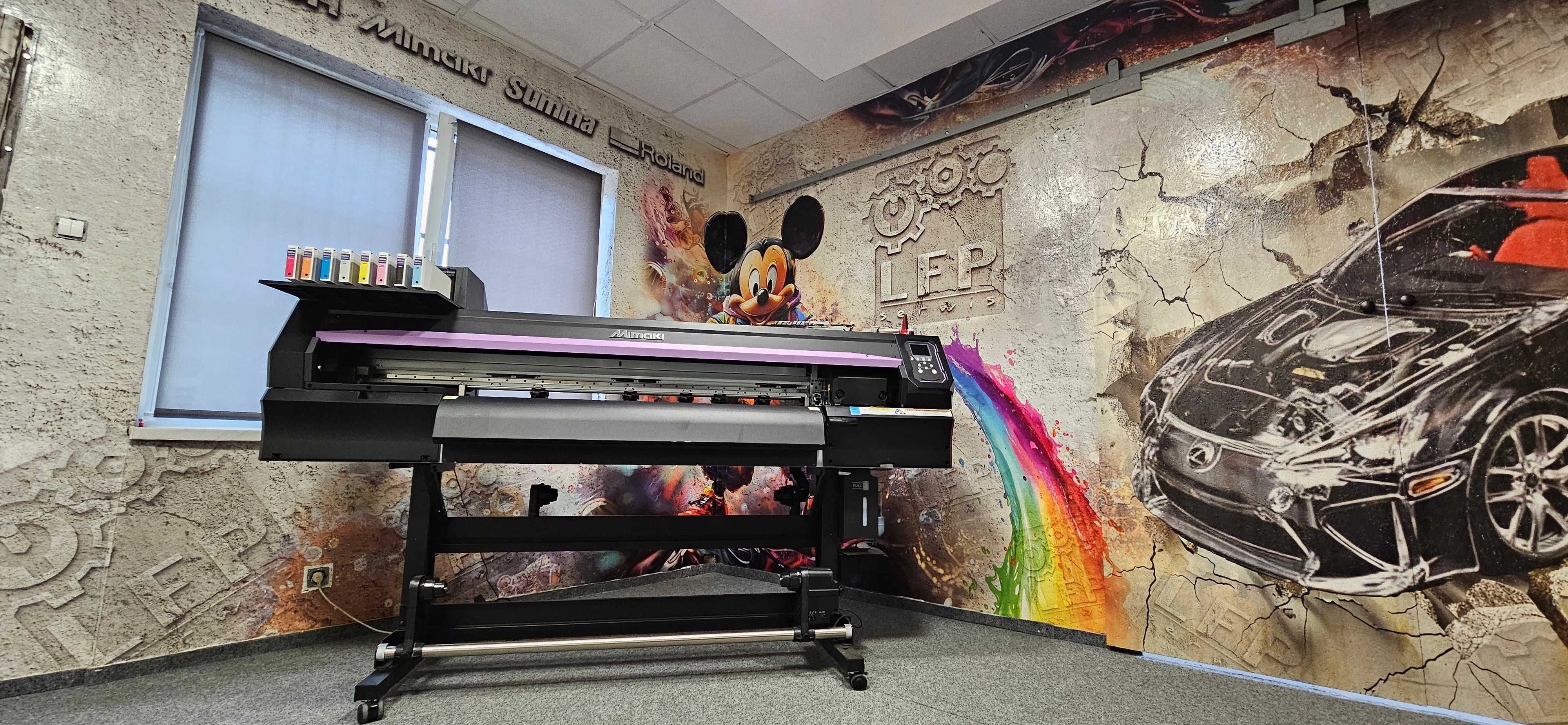 Ploter Mimaki CJV 150-107 druk/cięcie stan jak DEMO ! Nowa głowica.