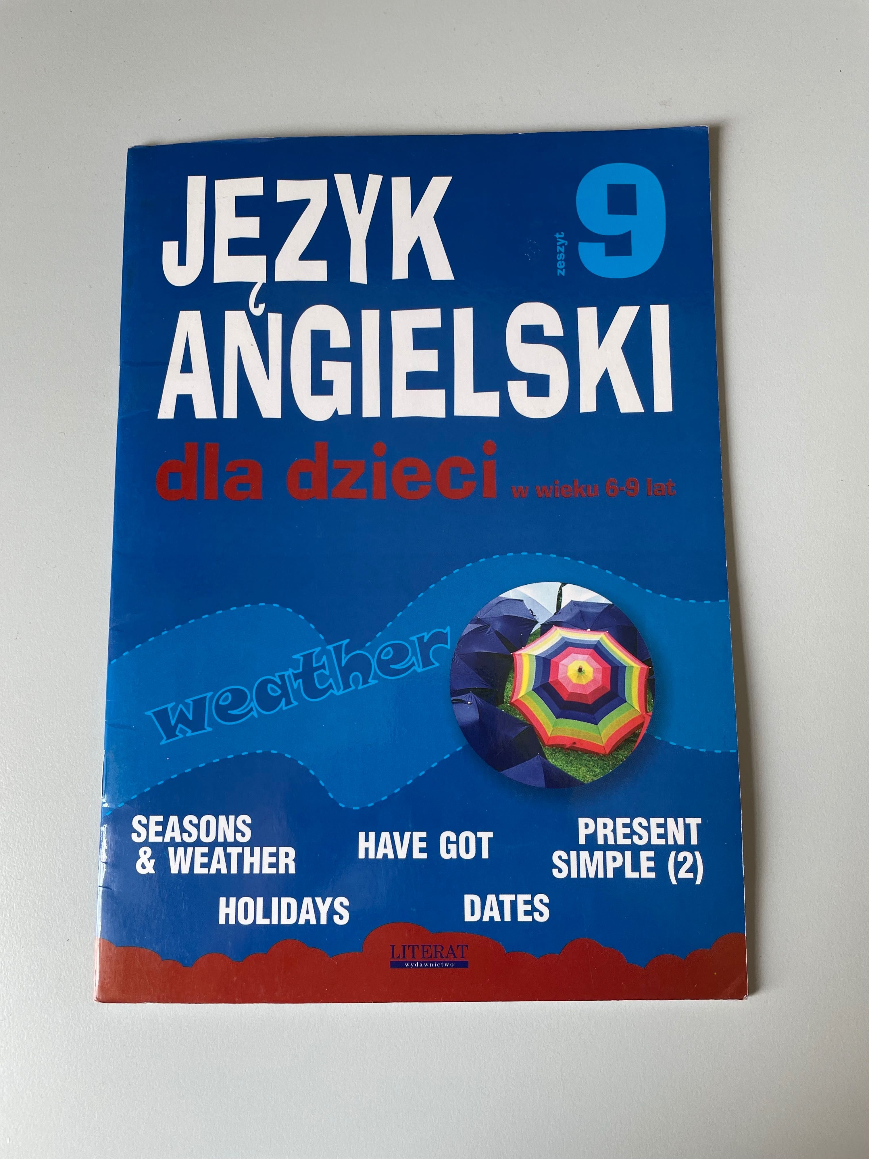 J. Bednarska „Język angielski dla dzieci w wieku 6-9 lat. Zeszyt 9”