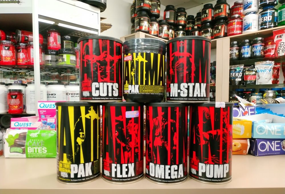 UNIVERSAL Animal Cuts Omega Pak Flex Stak жиросжигатель витамины